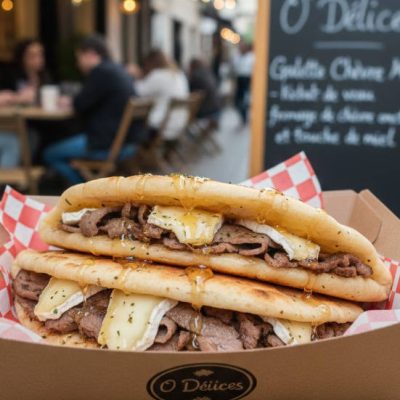 Galette Chèvre Miel