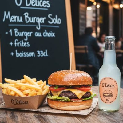 Menu Burger Solo