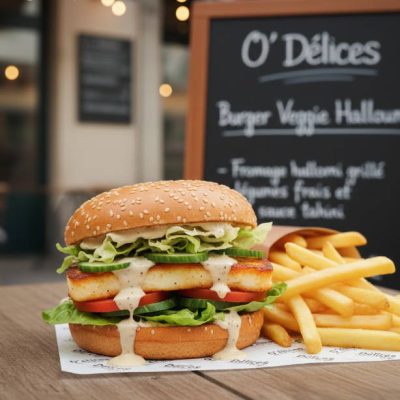 Burger Veggie Halloumi