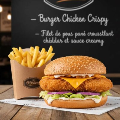 Burger Chicken Crispy